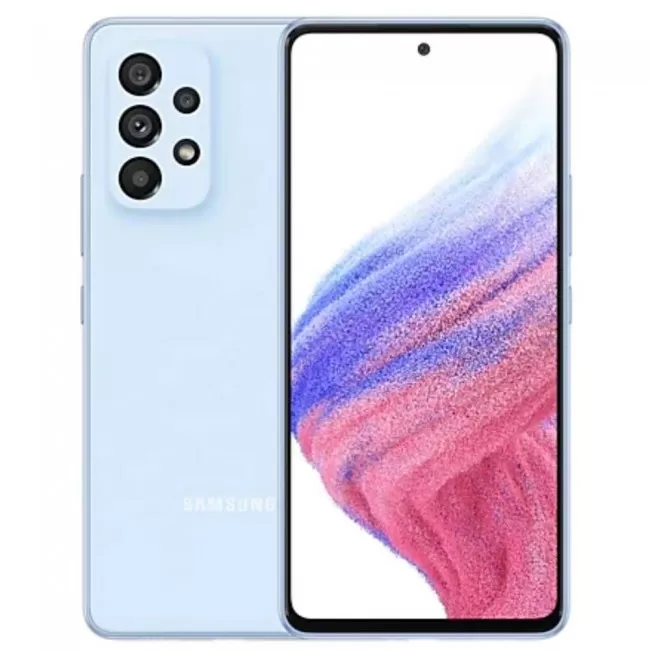 Buy Refurbished Samsung Galaxy A53 5G (128GB) in Blue Buy Refurbished Samsung Galaxy A53 5G (128GB) in Blue